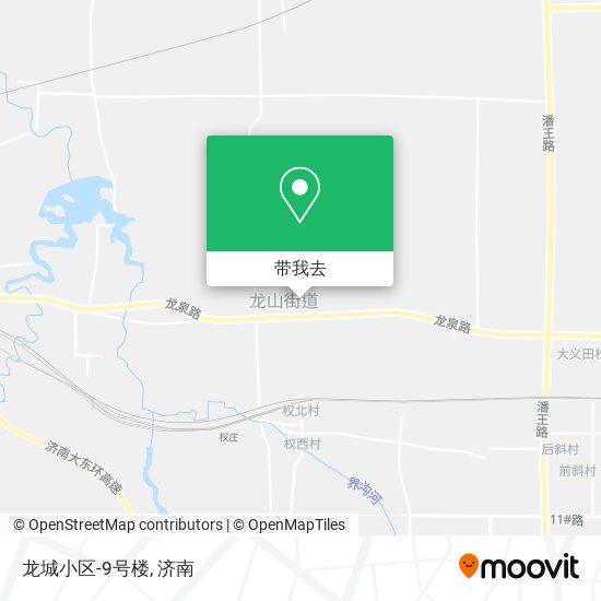 龙城小区-9号楼地图