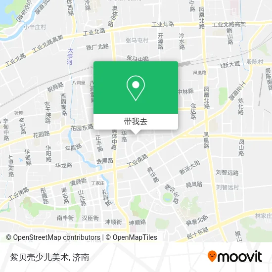 紫贝壳少儿美术地图