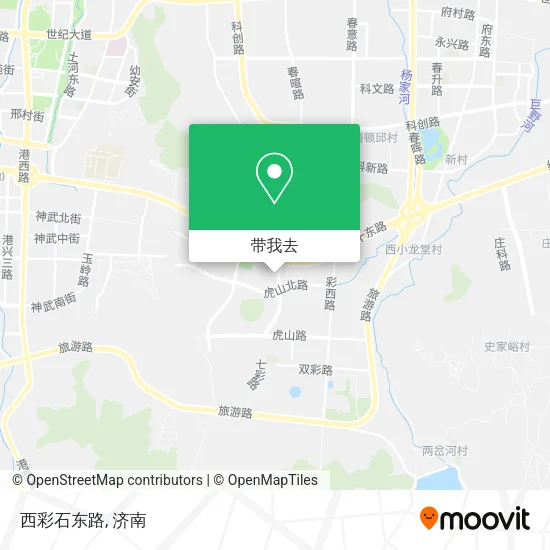 西彩石东路地图