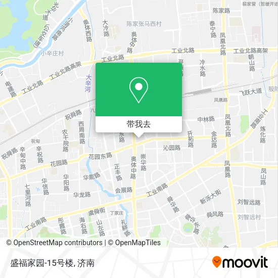 盛福家园-15号楼地图