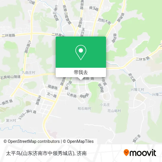 太平鸟(山东济南市中领秀城店)地图