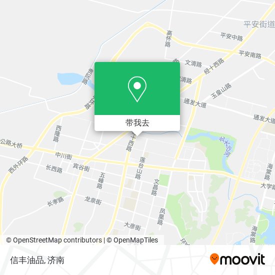 信丰油品地图