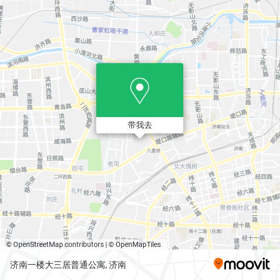 济南一楼大三居普通公寓地图