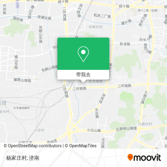杨家庄村地图