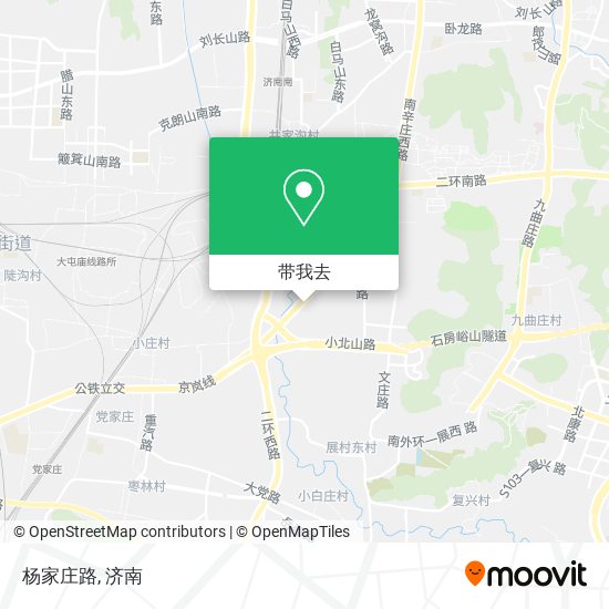 杨家庄路地图