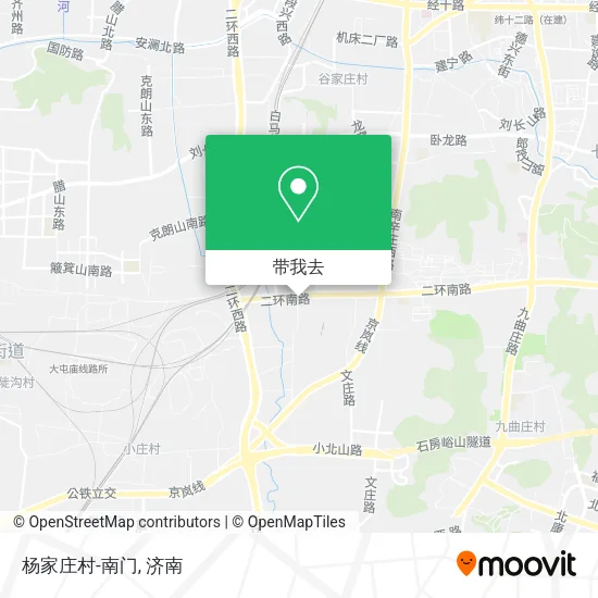 杨家庄村-南门地图
