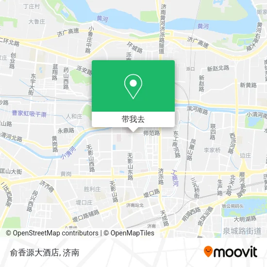 俞香源大酒店地图