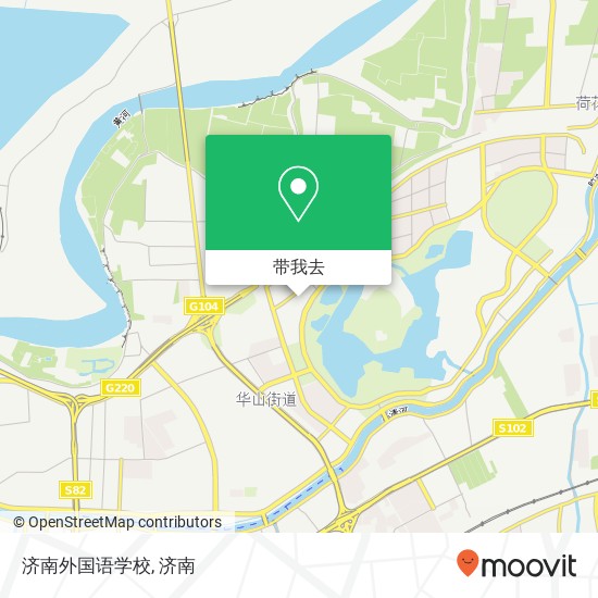 济南外国语学校地图
