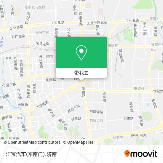 汇宝汽车(东南门)地图