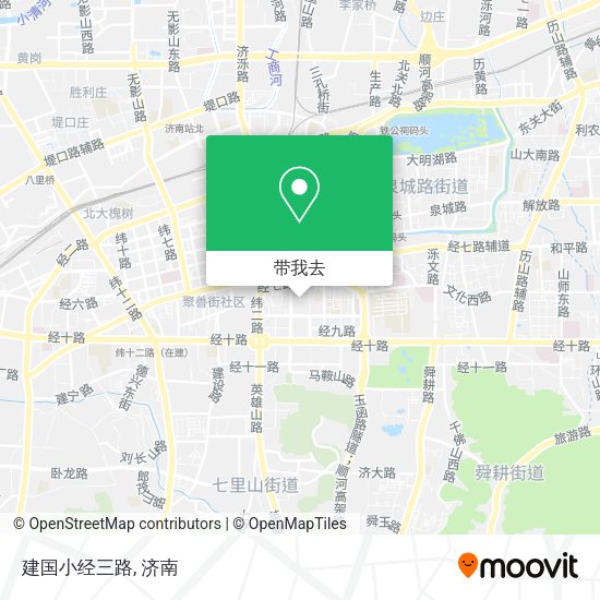 建国小经三路地图