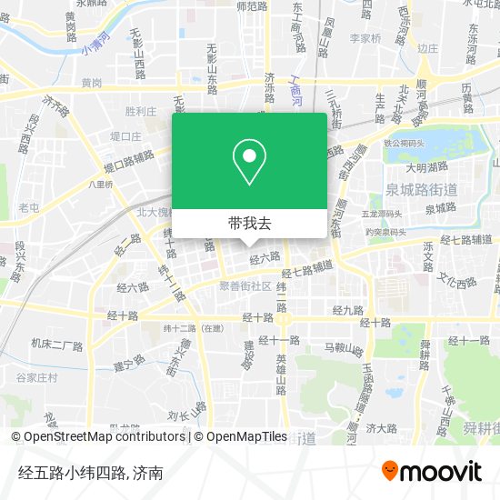 经五路小纬四路地图