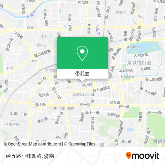 经五路小纬四路地图