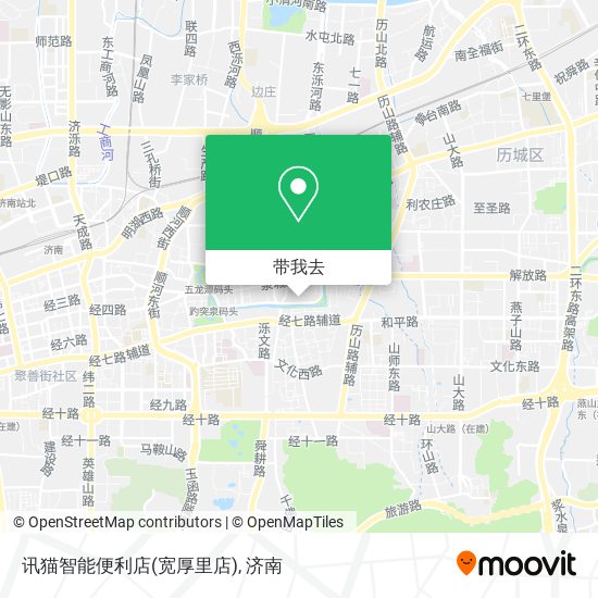 讯猫智能便利店(宽厚里店)地图