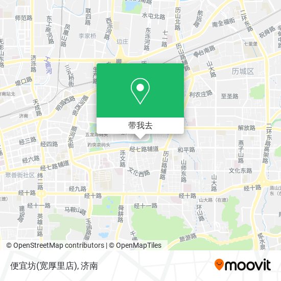 便宜坊(宽厚里店)地图