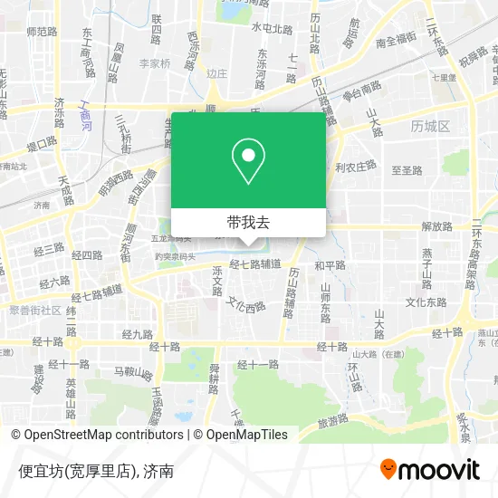 便宜坊(宽厚里店)地图