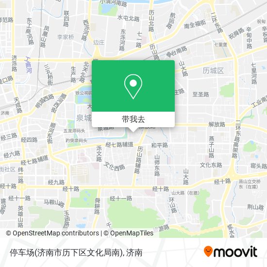 停车场(济南市历下区文化局南)地图