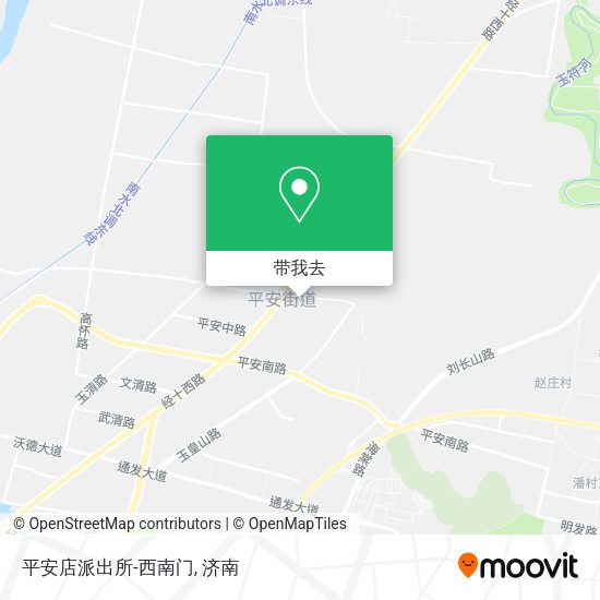 平安店派出所-西南门地图