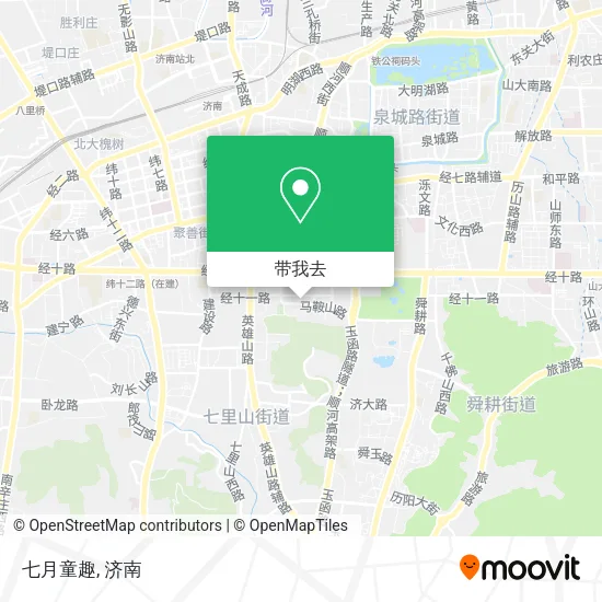 七月童趣地图