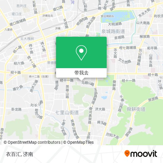 衣百汇地图