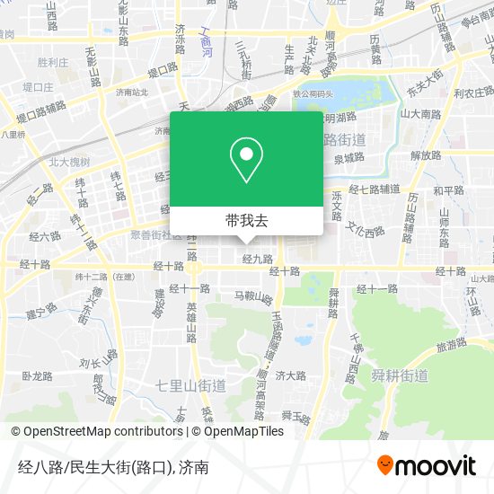 经八路/民生大街(路口)地图