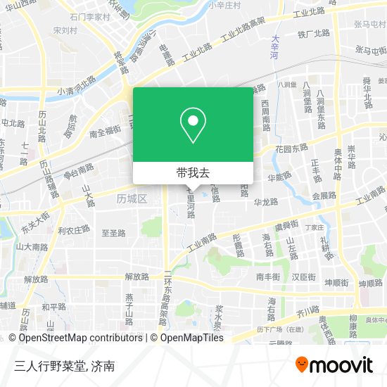 三人行野菜堂地图