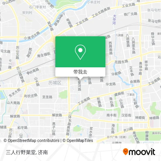 三人行野菜堂地图