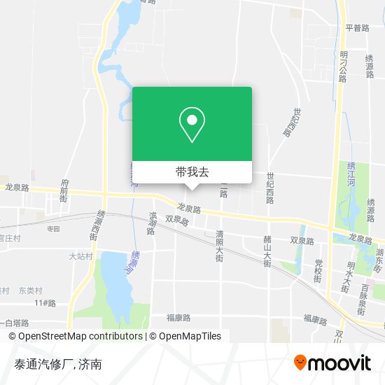 泰通汽修厂地图