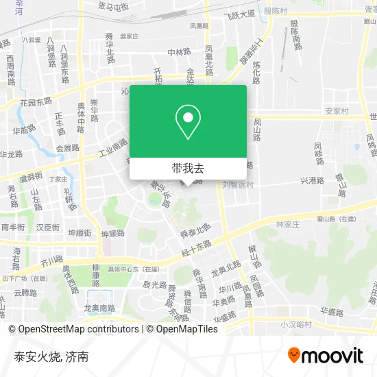 泰安火烧地图