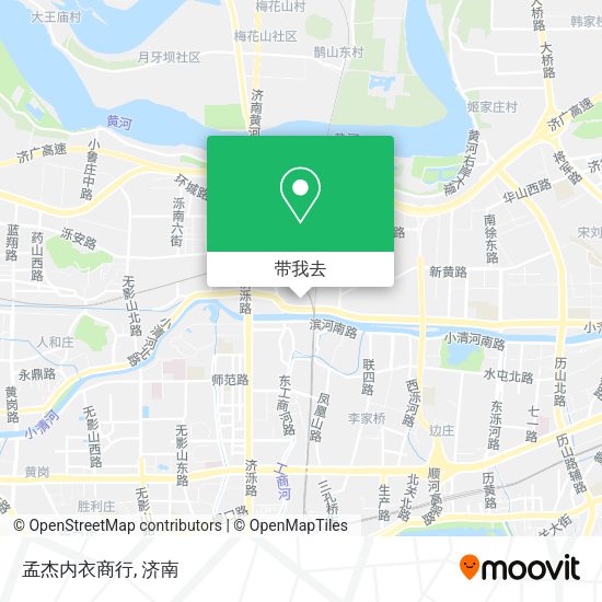 孟杰内衣商行地图