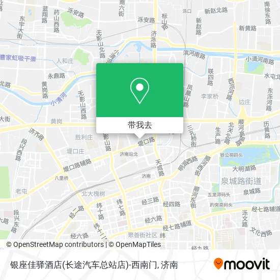 银座佳驿酒店(长途汽车总站店)-西南门地图
