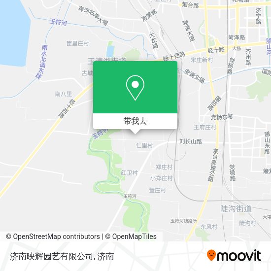 济南映辉园艺有限公司地图