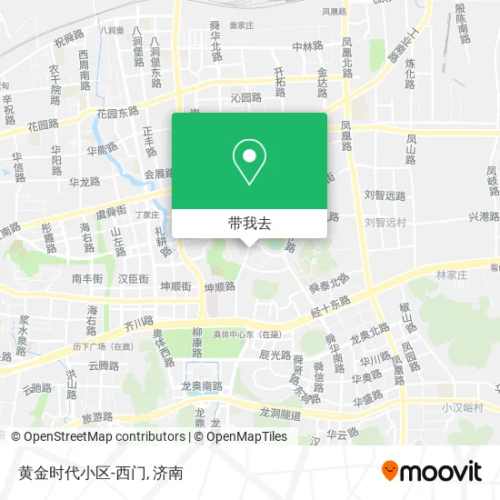 黄金时代小区-西门地图