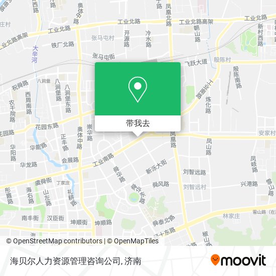海贝尔人力资源管理咨询公司地图