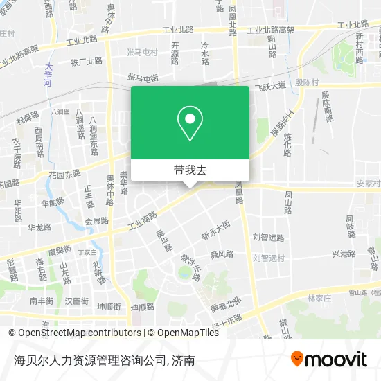 海贝尔人力资源管理咨询公司地图