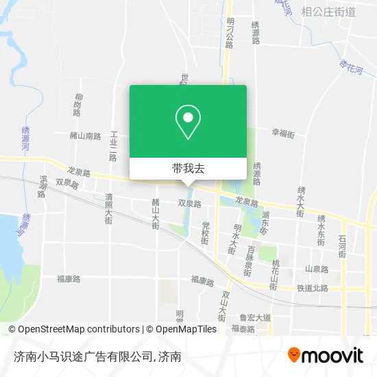 济南小马识途广告有限公司地图