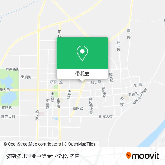 济南济北职业中等专业学校地图