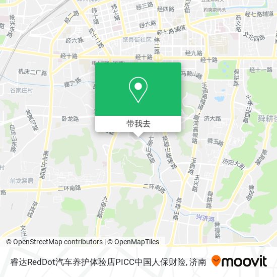 睿达RedDot汽车养护体验店PICC中国人保财险地图