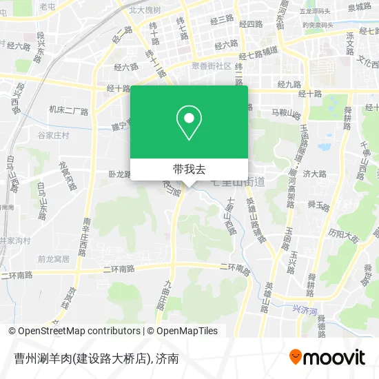 曹州涮羊肉(建设路大桥店)地图