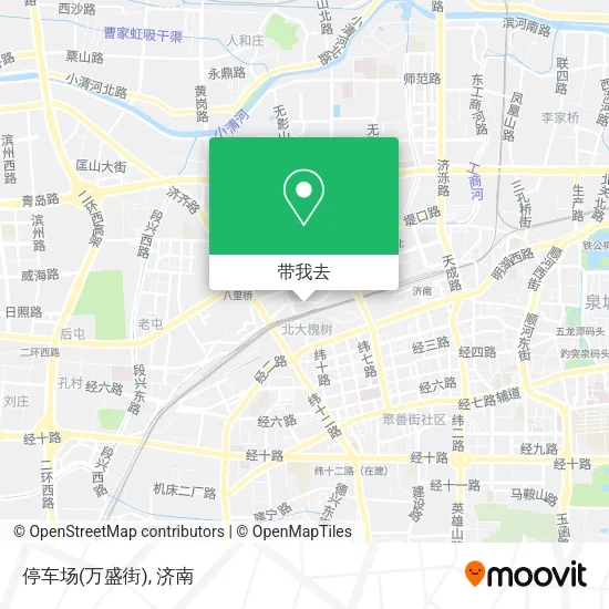 停车场(万盛街)地图