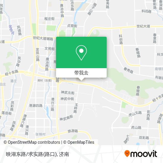 映湖东路/求实路(路口)地图