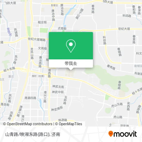 山青路/映湖东路(路口)地图