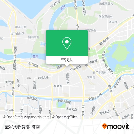 盖家沟收货部地图