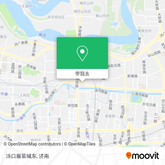 泺口服装城东地图