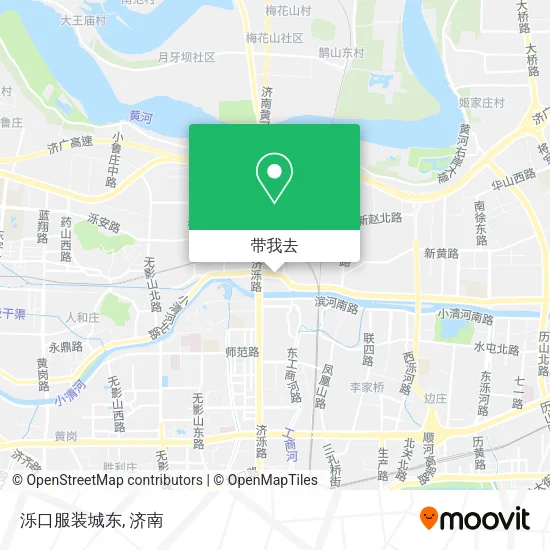 泺口服装城东地图