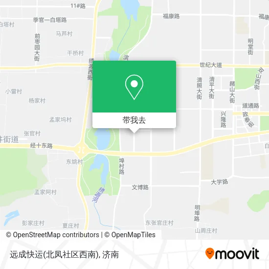 远成快运(北凤社区西南)地图