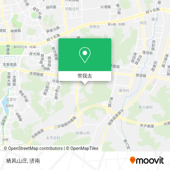 栖凤山庄地图