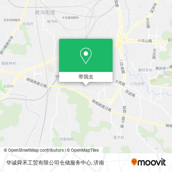 华诚舜禾工贸有限公司仓储服务中心地图