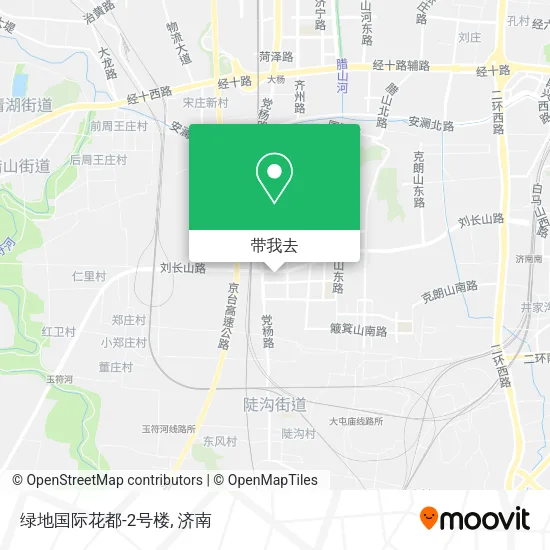 绿地国际花都-2号楼地图