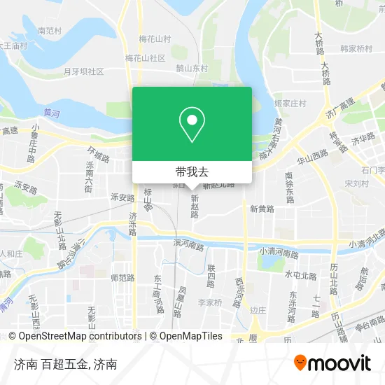 济南  百超五金地图