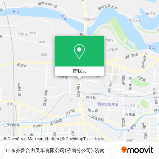 山东齐鲁合力叉车有限公司(济南分公司)地图